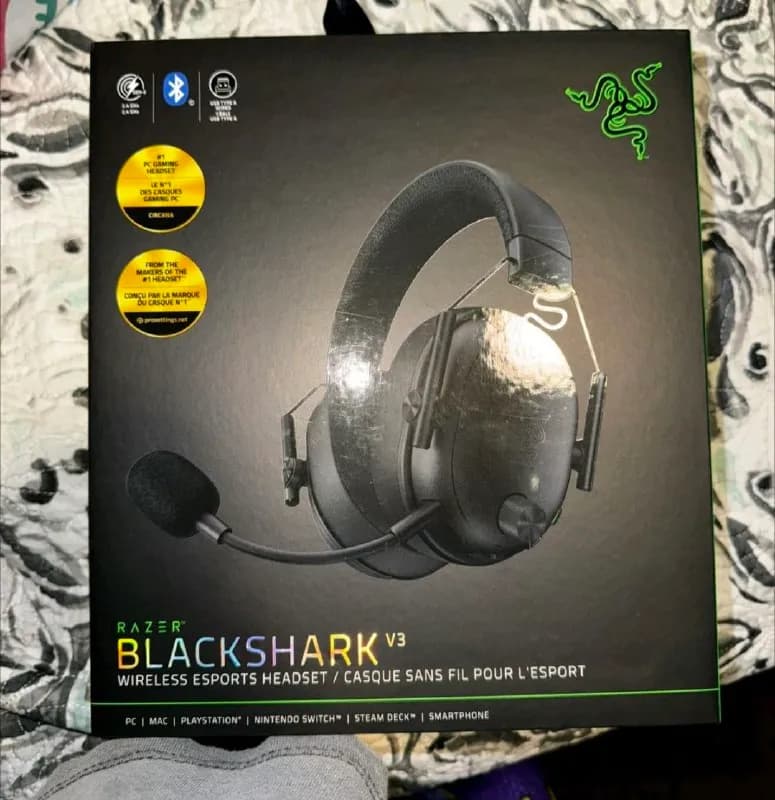 Razer Blackshark v3, новые (упаковка не вскрыта). — Тбилиси — 500 ₾