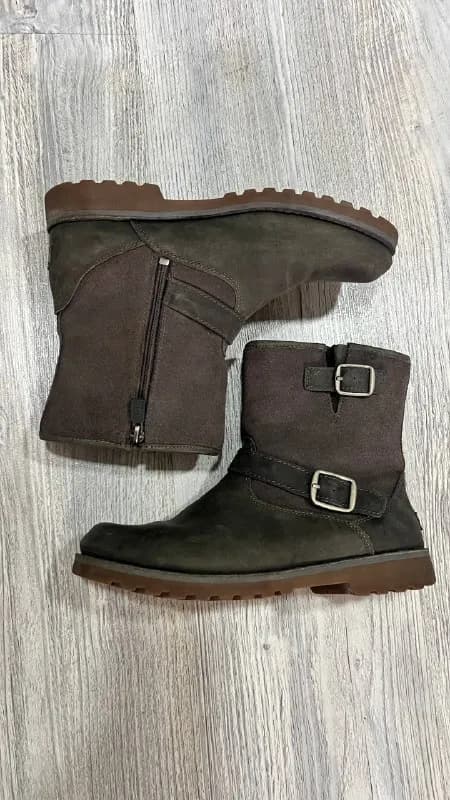 Harwell от бренда UGG, размер указан европейский 35, но реально стелька 24 см. Материал комбинация на — Тбилиси — 120 ₾