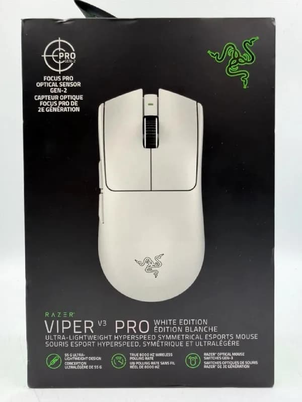 Новая игровая мышь Razer Viper V3 Pro 8K HZ — Тбилиси — 330 ₾