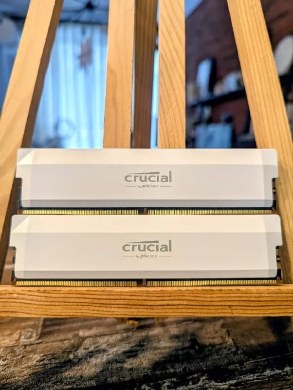 Crucial PRO DDR5 White 64GB (2×32GB) DDR5-6400MHz — Тбилиси — 1 700 ₾