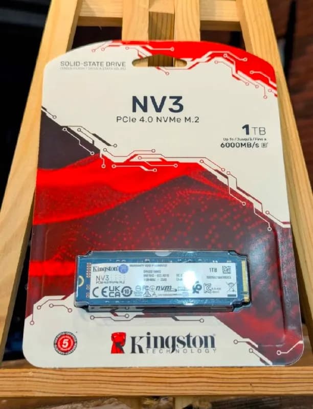 SSD M.2 Kingston NV3 1TB — Тбилиси — 480 ₾