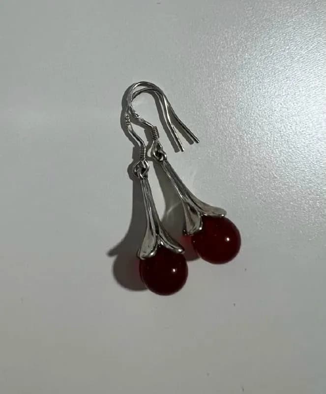 45 лари, серебро с сердоликом — Батуми — 45 ₾