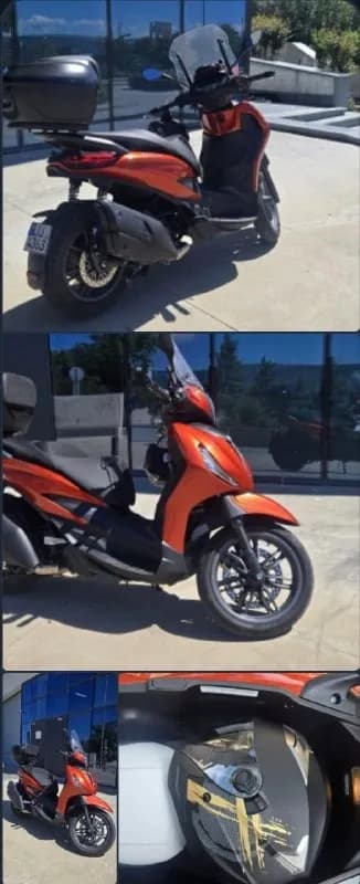 Piaggio Beverly HPE [телефон]₾. (Цена обсуждаема при осмотре). 2023 год, пробег 30 000 км. Полност — Тбилиси — 40 010 000 ₾
