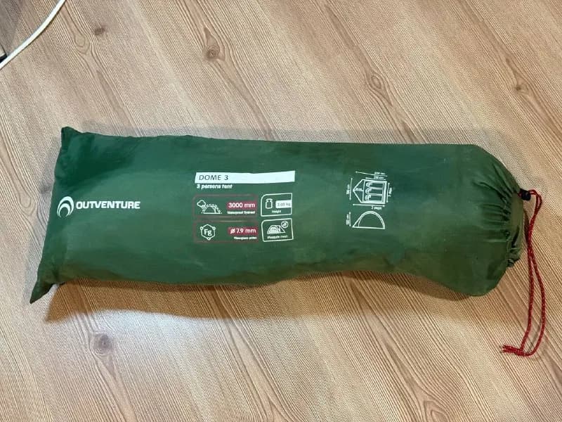Outventure Dome 3 в хорошем состоянии, все колья на месте — 80 лари — Тбилиси — 80 ₾