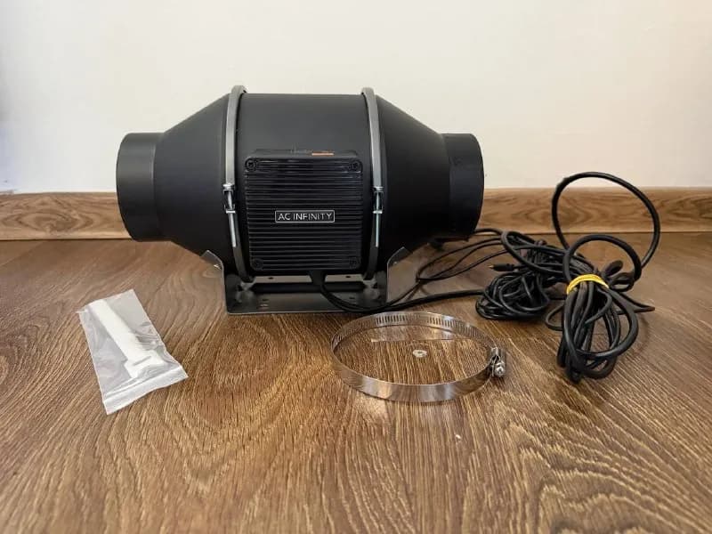 AC Infinity CLOUDLINE PRO T4, диаметр подключения 4″ (около 100 мм). Заказывался в Америке — Тбилиси — 400 ₾