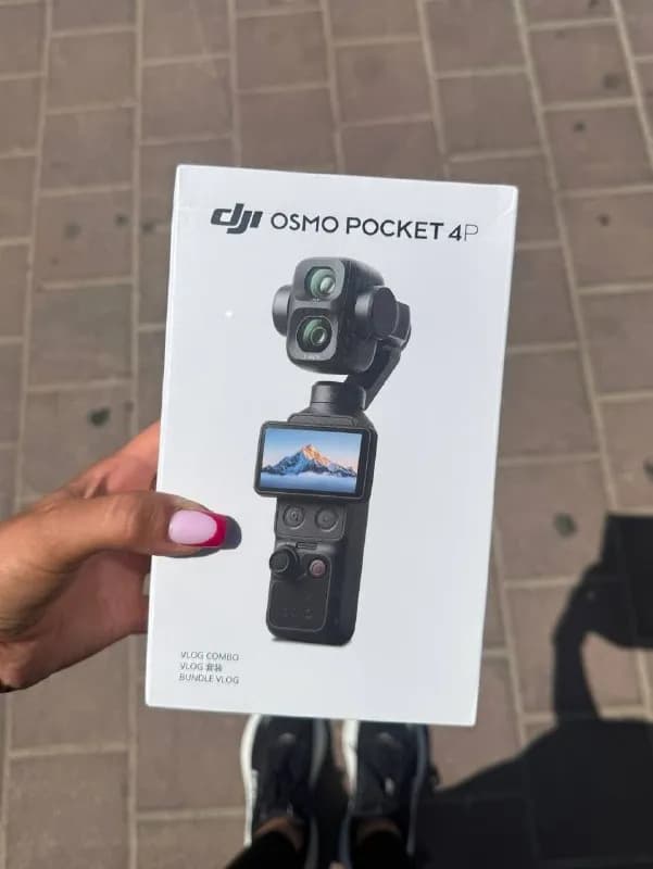 DJI Osmo Pocket 4P, комплектация VLOG COMBO — Батуми — 1 800 ₾