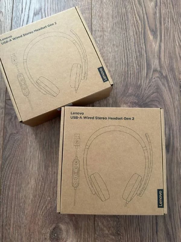 Lenovo USB-A Wired Stereo Headset Gen 2 — Батуми — 60 ₾