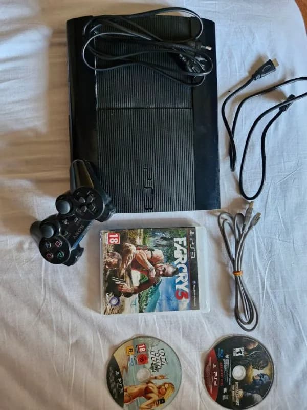 PS3 Super Slim рабочий — Тбилиси