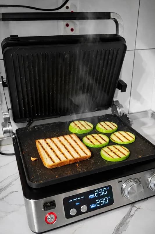 1. Гриль De’Longhi Multigrill 900. Красивые полоски вам обеспечены 😊 Пластины с антипригарным покры — Тбилиси — 120 ₾
