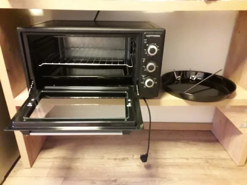 Electric oven Hoffmann FGT4800 TURBOGRILL BLACK — Батуми — 100 ₾