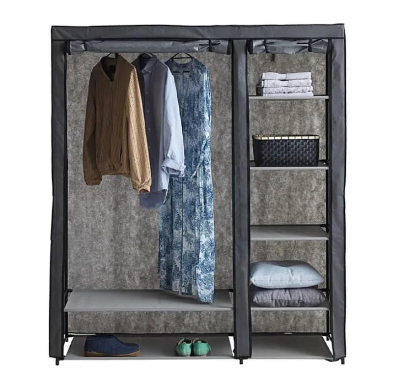 Шкаф JUSK DAMHUS 149×174 dark grey — Батуми — 50 ₾