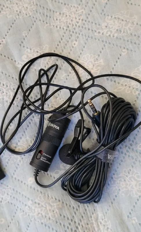 Микрофон петличка Boya с мешочком — Тбилиси — 50 ₾