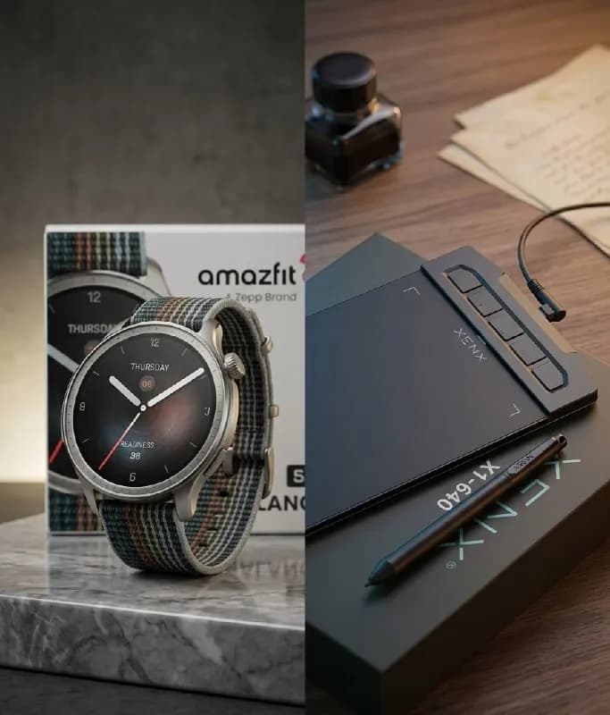 Amazfit Balance (серебристый корпус, тканевый ремешок, AMOLED, GPS, звонки, работа до 2 недель) — 38 — Батуми — 380 ₾