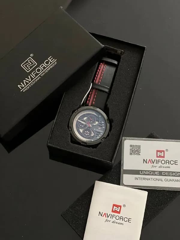 Naviforce NF9110 B/W/B с кварцевым механизмом — Батуми — 60 ₾