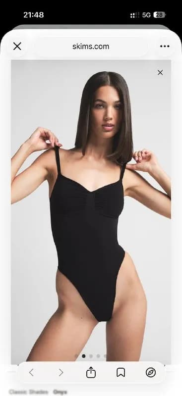 SKIMS (бренд от Ким Кардашьян) черного цвета — Батуми — 220 ₾