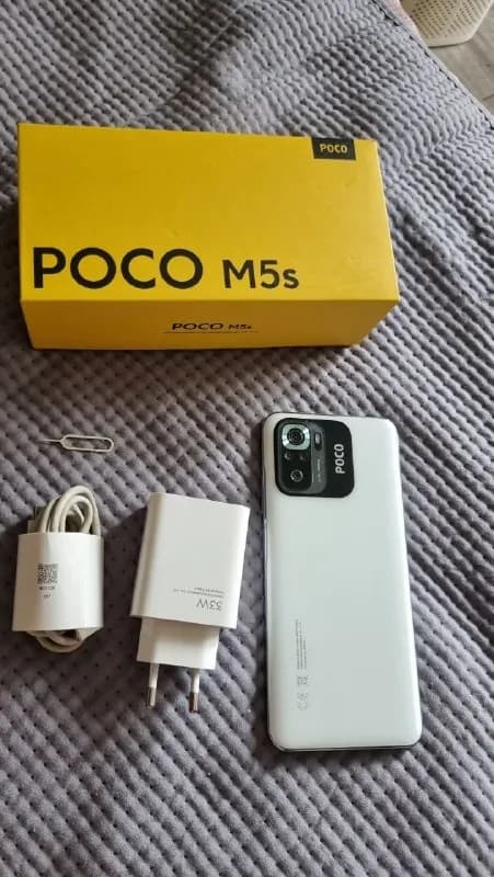 POCO M5s в отличном состоянии + новый чехол в подарок: — Батуми — 260 ₾
