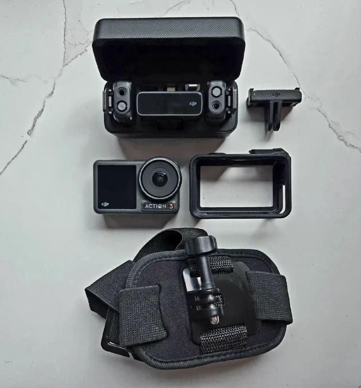 Экшн-камера DJI Osmo Action 3 + микрофоны DJI Mic — Батуми — 1,050 ₾