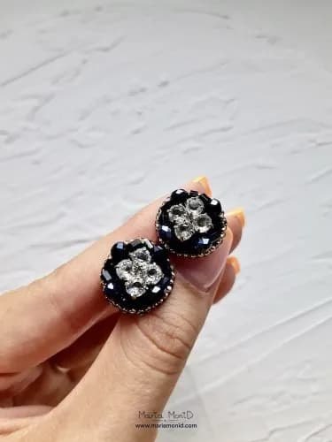Preciosa Charlottes (металлизированный, серебро AB 999 пробы, Цвет #15-SLAB); — Тбилиси — 132 ₾