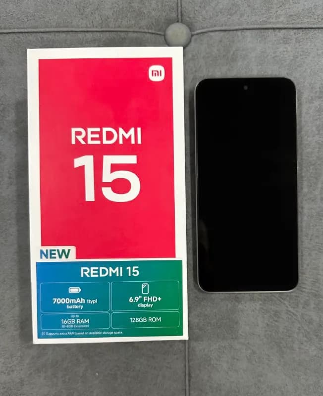 Redmi 15 8/128 Titan gray. Покупал б/у в Батуми за 280, но телефон не пригодился. По состоянию- на к — Батуми — 280 ₾