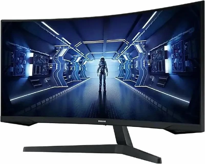 Samsung Odyssey G5 с диагональю 34 дюйма. Невероятный охват пространства и глубокая изогнутость экра — Батуми — 700 ₾