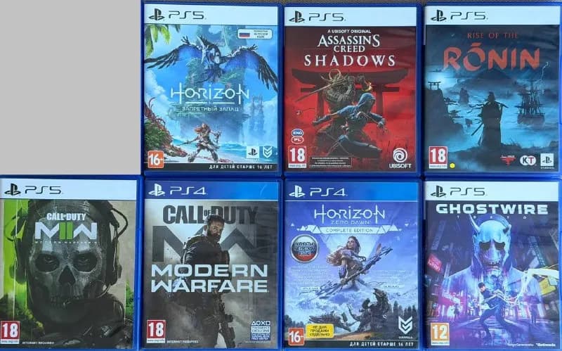 PlayStation PS PS5 PS4 игры / диски — Батуми — 80 ₾