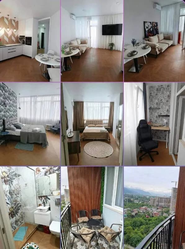 3 комнатная квартира + кабинет, в районе #Нового Бульвара — Батуми