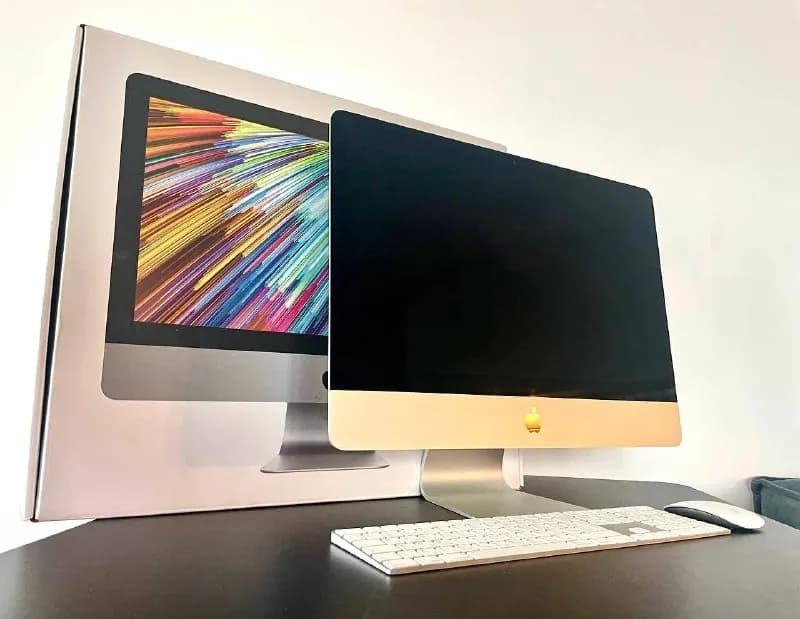 iMac (Retina 4K, 21.5-inch, 2019), практически новый (использовался редко), в отличном состоянии, ро — Тбилиси