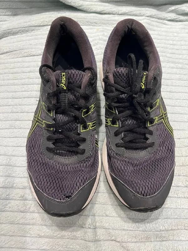 1.мужские кроссовки ASICS черные — Батуми