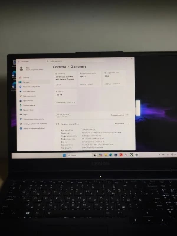 Lenovo Legion 15.6» в идеальном состоянии. — Батуми — 2400 ₾