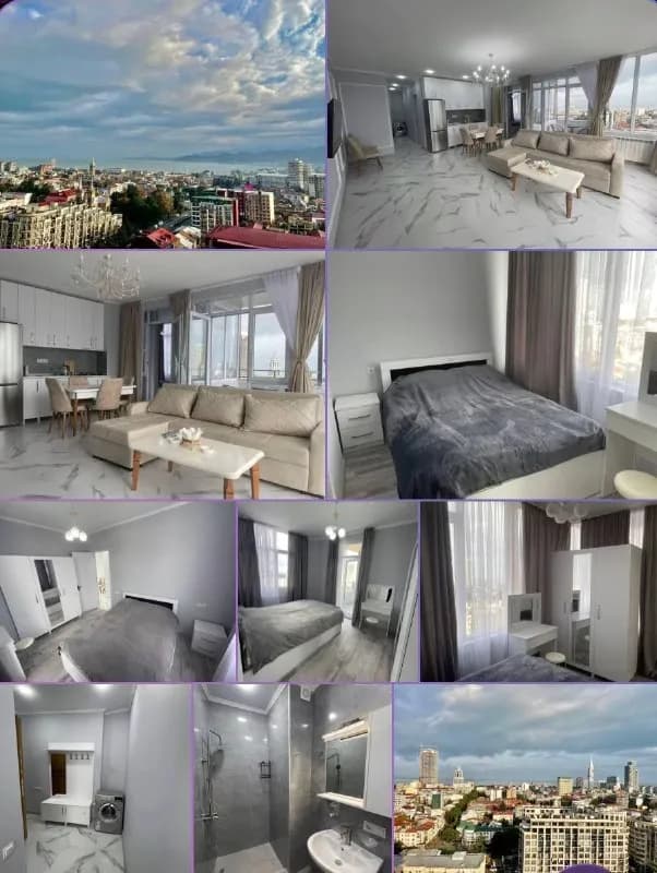 3 комнатная квартира, район Старый Батуми, вид❤️ — Батуми