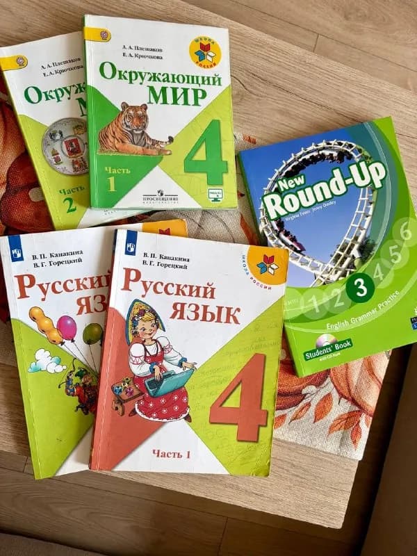 3 и 4 класса. Окружающий мир и Русский язык по 25 лари. — Тбилиси — 25 ₾