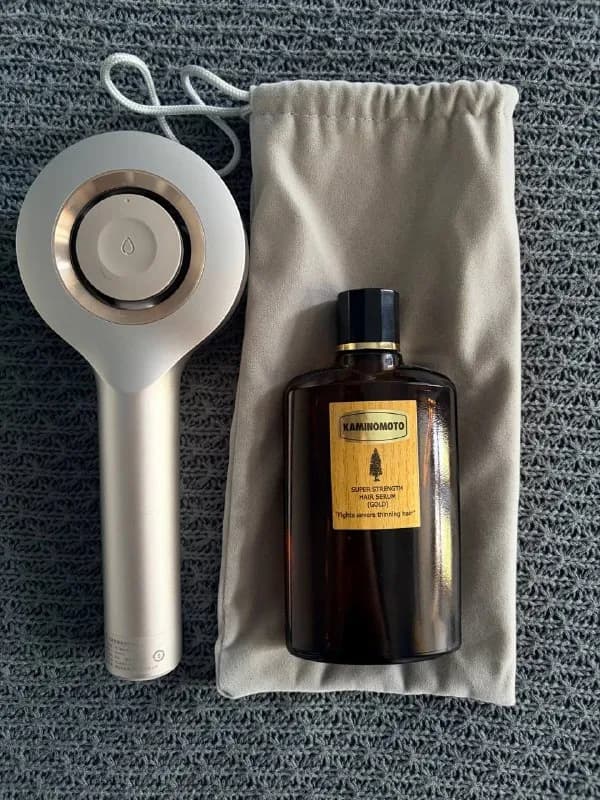 Xiaomi электрическая массажная расческа + японская сыворотка Kaminomoto Super Strength Hair — Тбилиси — 220 ₾