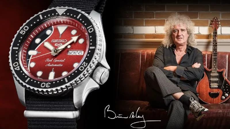 Seiko BRIAN MAY RED SPECIAL Limited Edition — Тбилиси — 1 000 ₾