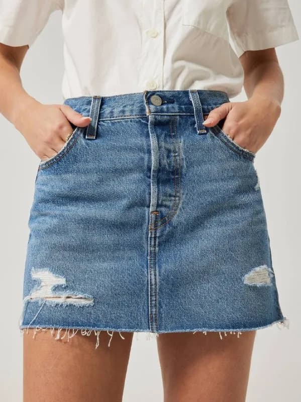 Levi’s Icon синяя джинсовая юбка (оригинал) — Батуми — 90 ₾