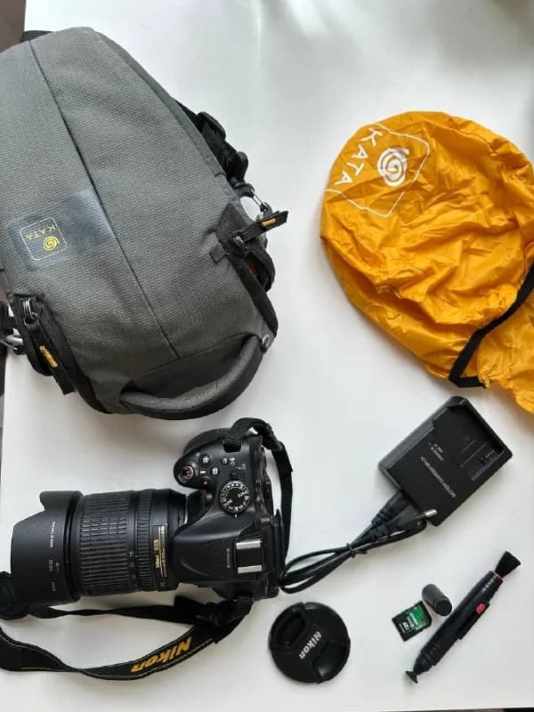 Nikon D5200 с объективом 18-105mm — Батуми — 1 000 ₾