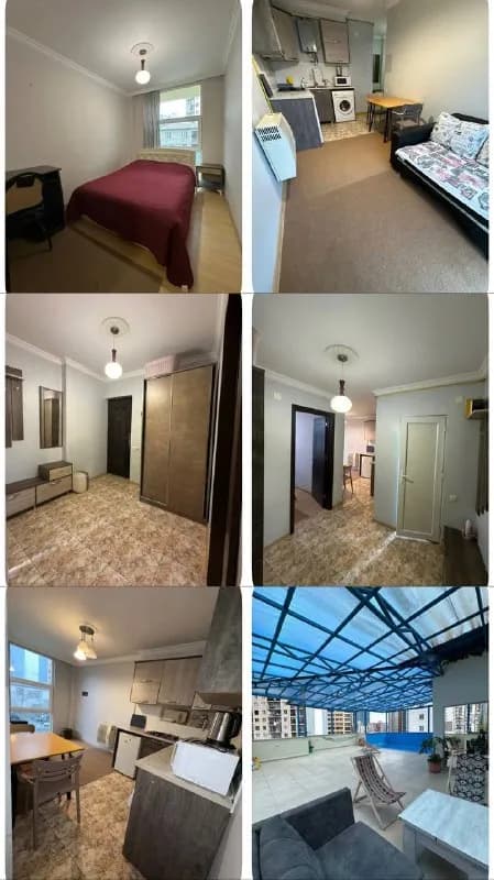 1+1 в пятиэтажном доме. Вместимость до 4 человек. 40$ сутки — Батуми — 40 $