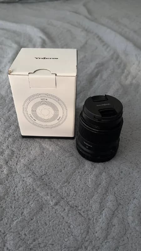 Canon lens Yongnuo YN 35 mm F1.8R DA, DSM, APS-C, R Mount — Тбилиси — 600 ₾