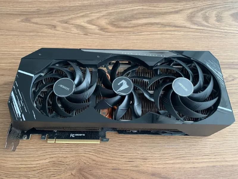 AORUS GeForce RTX 3080 Ti MASTER 12GB. Топовая модель того поколения от премиального суббренда GIGAB — Батуми — 1 300 ₾