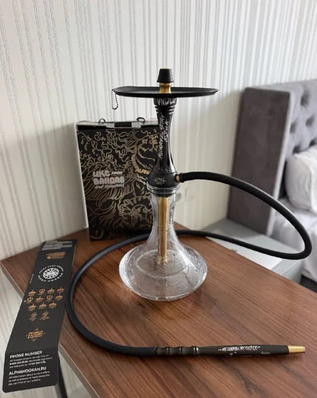 ALPHA HOOKAH X VNDL JET BLACK — Батуми — 400 350 ₾