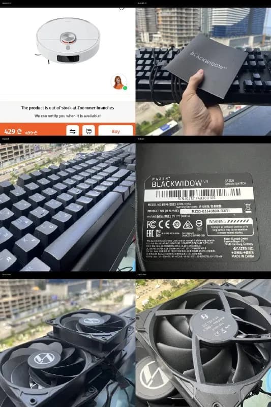 Razer BlackWidow V3 (Green Switch) - 140 лари. механическая клавиатура, только после чистки! полный — Батуми — 140 ₾