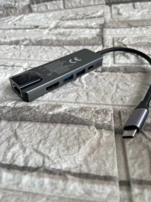 USB-C хаб 5 в 1 — Тбилиси — 25 ₾
