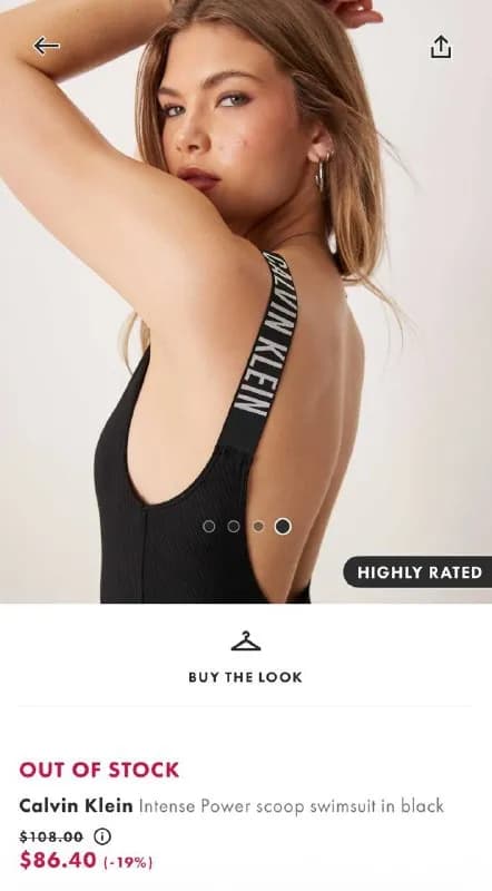Calvin Klein чёрный купальник оригинал — Батуми — 105 ₾