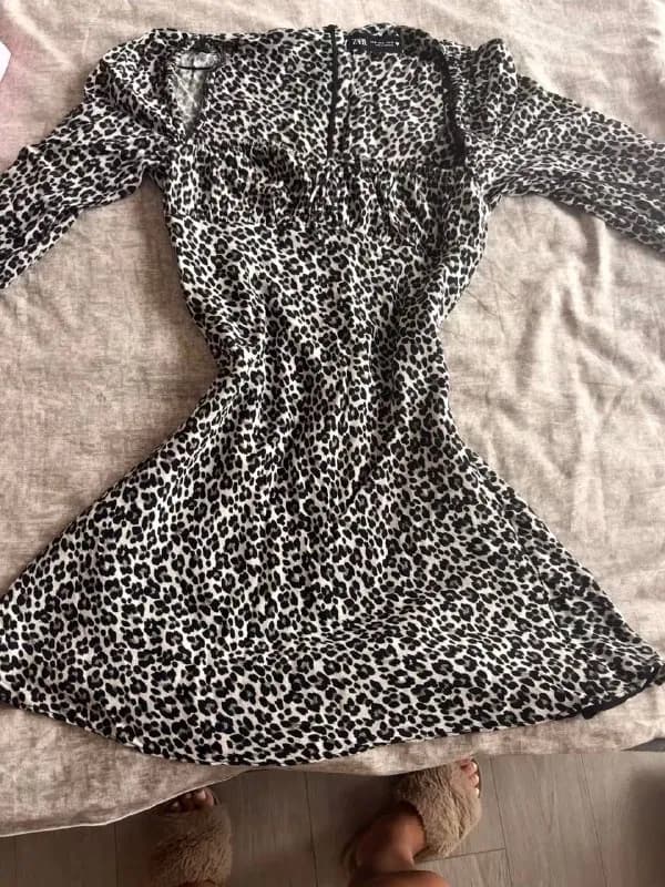 Леопардовый сарафан ZARA размер S/M — Батуми — 15 ₾