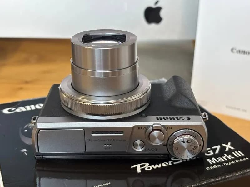 Canon PowerShot G7X Mark III в идеальном состоянии, следы эксплуатации отсутствуют. Все исправно раб — Батуми — 1 800 ₾