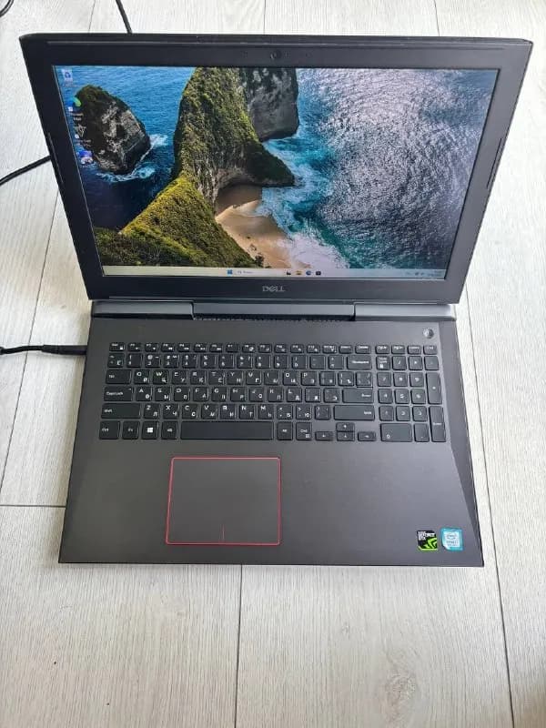 Dell g5 5578 i7-8750, память 16gb, диск Ssd m2 128gb и 1Tb, gtx 1060 6gb. Все работает. Цена 890 лар — Батуми — 890 ₾