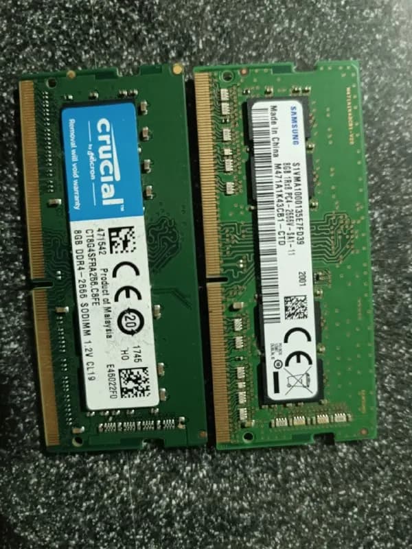 ddr4 2666 2×8gb. 130 лари Тбилиси, рядом с сухим мостом — Тбилиси — 130 ₾