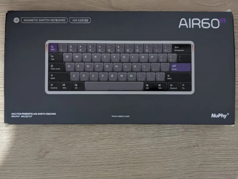Nuphy Air 60 He. Магнитная клавиатура 170 лари — Батуми — 170 ₾