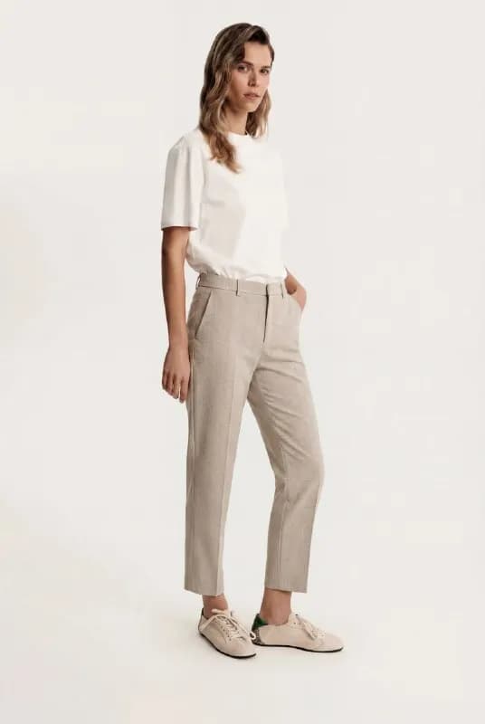 Кремовые брюки Uniqlo в клетку — Тбилиси — 30 ₾