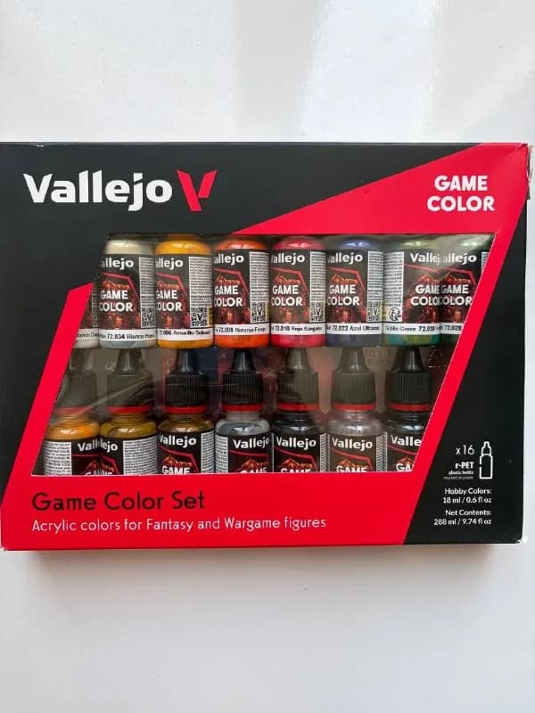 Vallejo Game color set для миниатюрок, ни одна из красок использована не была — 100 лари — Батуми — 100 ₾
