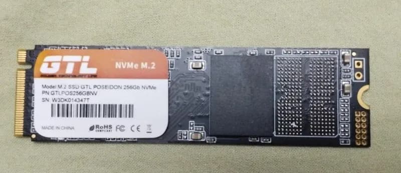 1)SSD M.2 256-Gb почти новый быстрая память TLC загрузка системы 5-8 секунд 120 лар — Батуми — 15 ₾